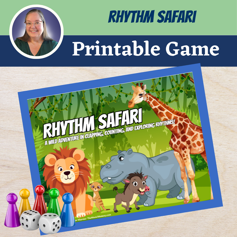 Rhythm Safari = Printable Game