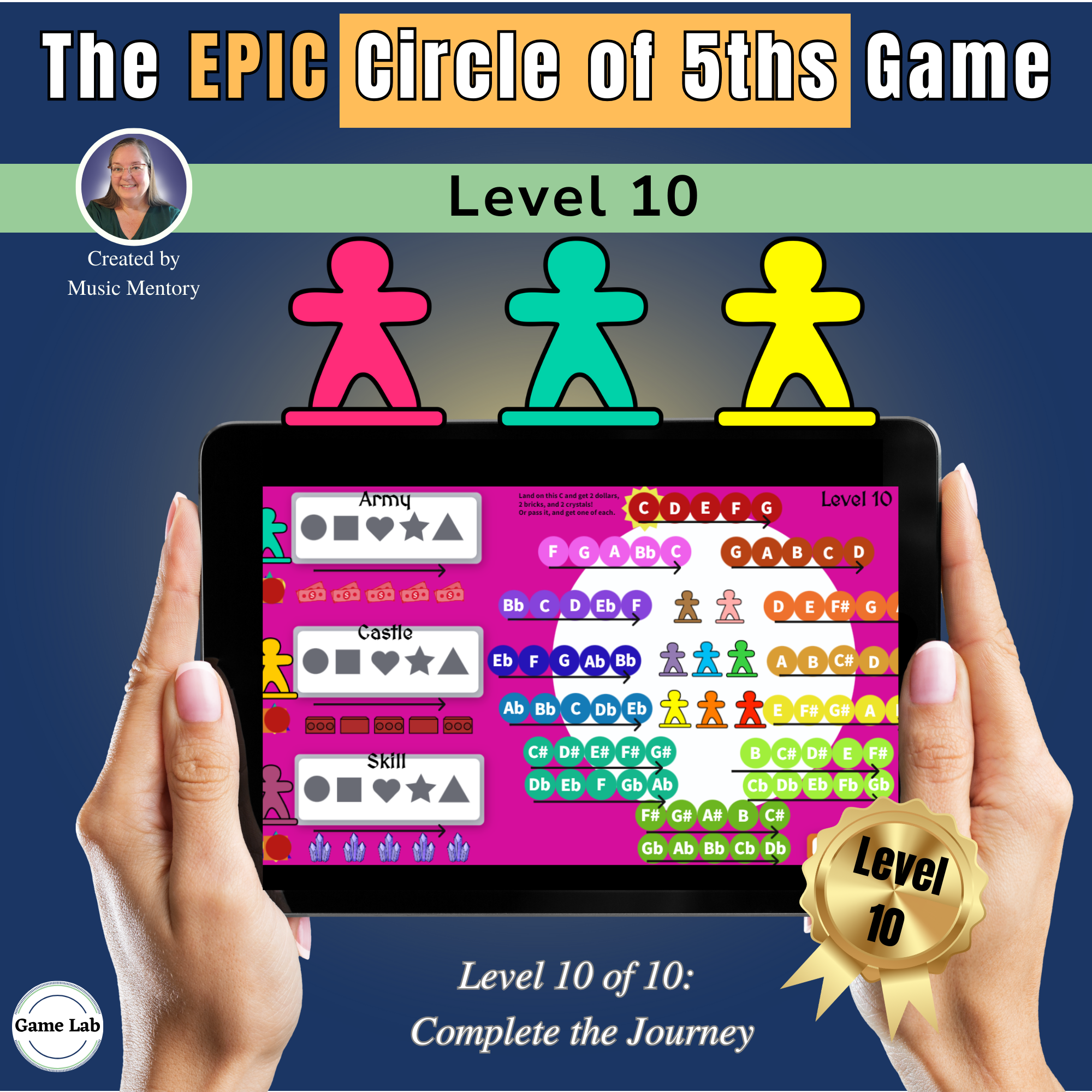 The EPIC Circle of 5ths Game - Level 10!!  The FINAL Level