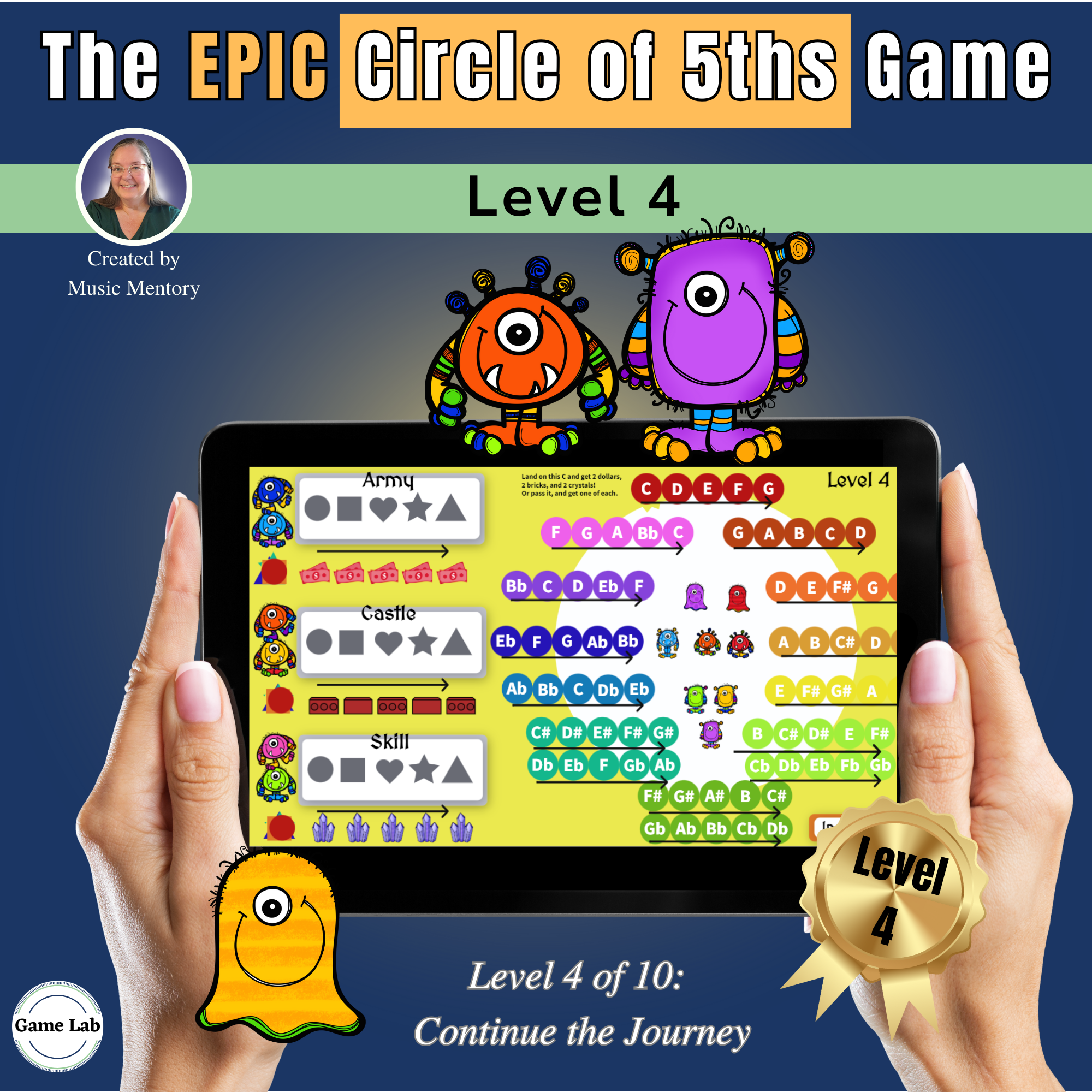 The EPIC Circle of 5ths Game - Level Four