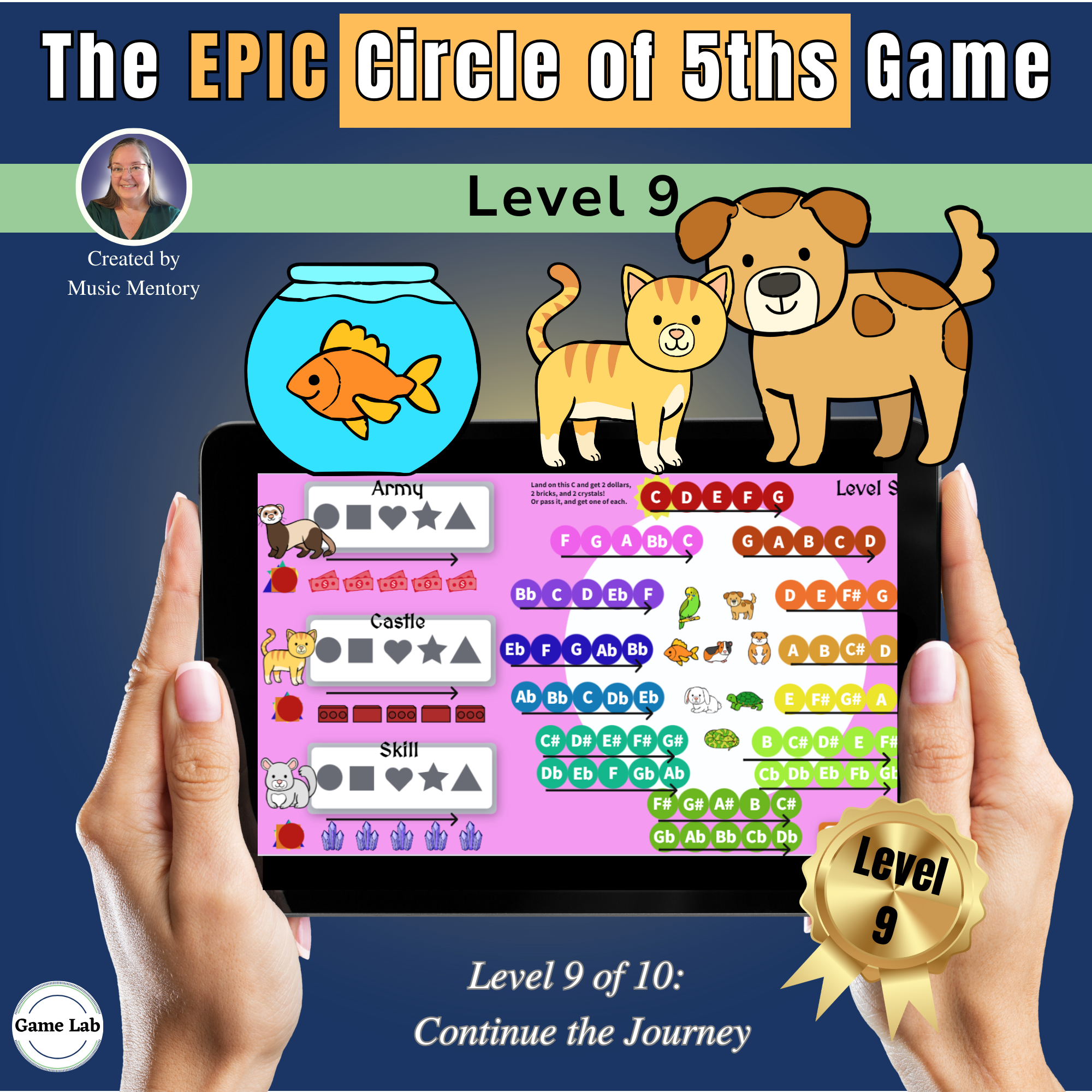 The EPIC Circle of 5ths Game - Level Nine
