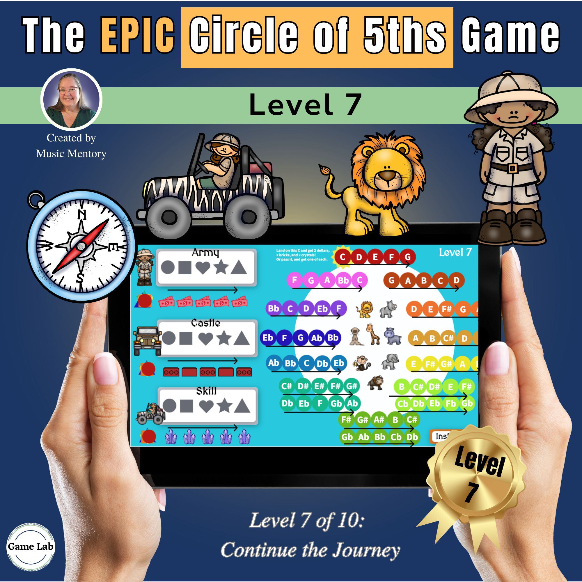The EPIC Circle of 5ths Game - Level Seven