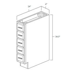Base Spice Drawer - 6"