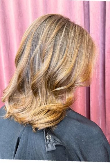 Natural highlights bob 