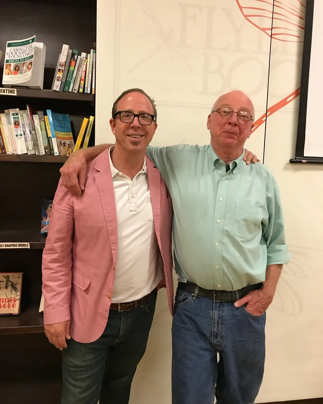 CHAPEL HILL and the Triangle- See you Wednesday night at 6pm @flyleafbooks Eight-plus years have passed. And much has changed. Since @chulegre and I took this pic when I was on tour for The Potlikker Papers. Join me and the brilliant @bdickey81 for a