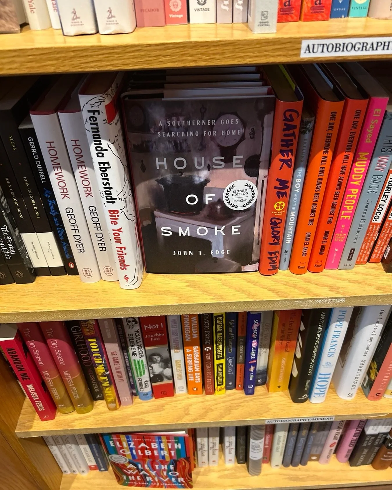 Thank you all for reading House of Smoke. We went into a second printing in the third week! On a 26-stop tour across the South, I met beautiful people. Who struggled with their families. And struggled with home. Now, as we head toward the holidays, I
