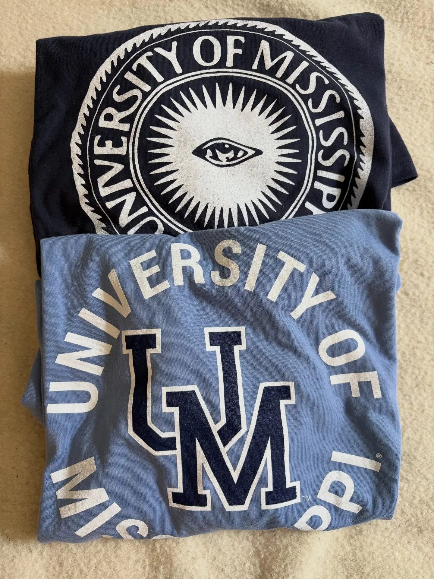 Thanks Chris and @catdaddysoxford for printing and stocking these University of Mississippi shirts. Hard to find&hellip;