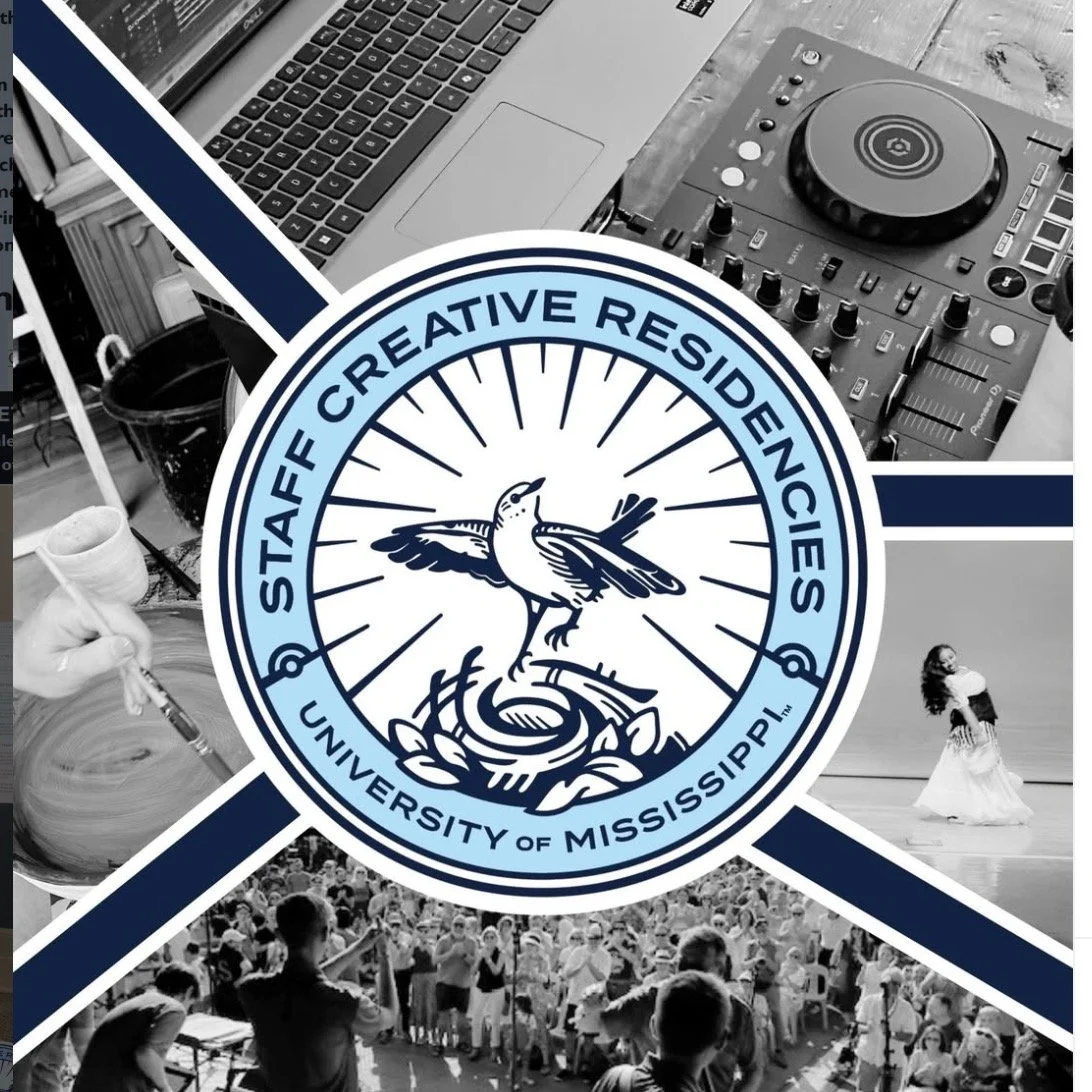 Hey @olemiss the deadline to apply for the next round of STAFF CREATIVE RESIDENCIES from @mississippilab is this Monday, April 27 at 5pm. We look forward to hearing from you.