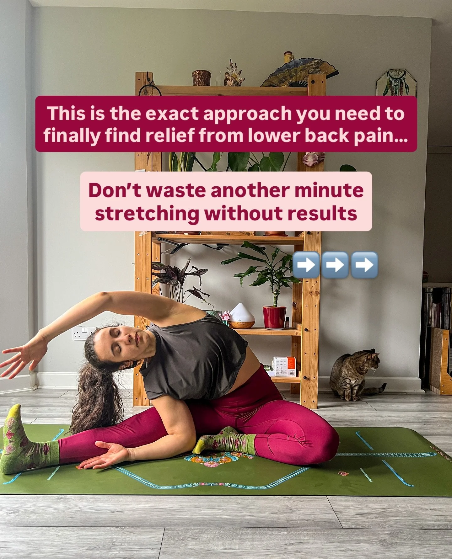 Un-gatekeeping lower back relief one post at a time ✨

Comment EASE and I&rsquo;ll send you all the details! 

#lowbackpainrelief #lowerbackpain #lowerbackpainrelief #yogaforbackpain #yogaforbackcare #backpainexercises