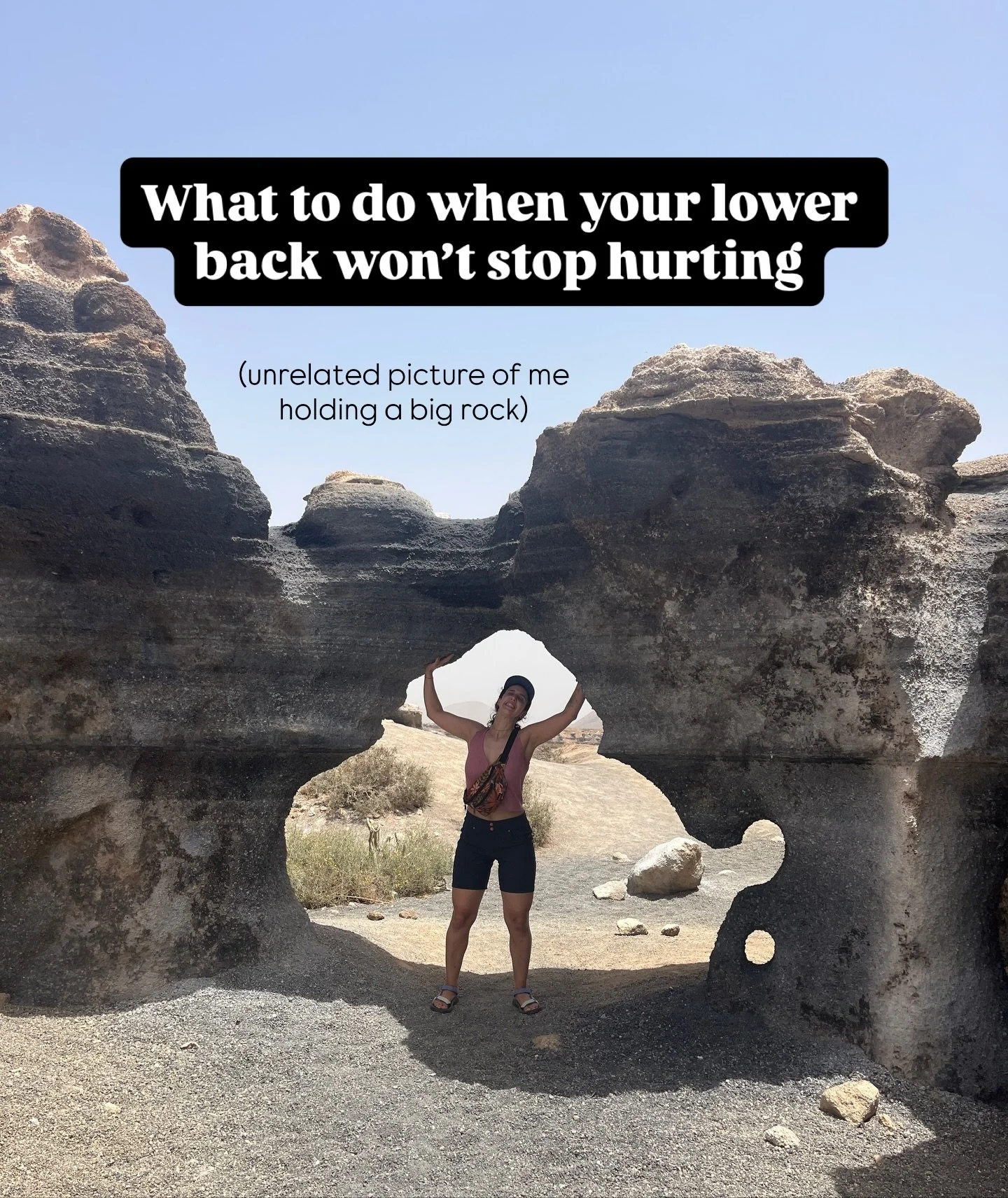 What to do when your lower back won&rsquo;t stop hurting 💛

Get 25% OFF now, comment EASE &amp; I&rsquo;ll send you the link! 

You&rsquo;ve got this!

#lowbackpain #lowerbackpainrelief #yogaforbackpain #yogaforbackcare