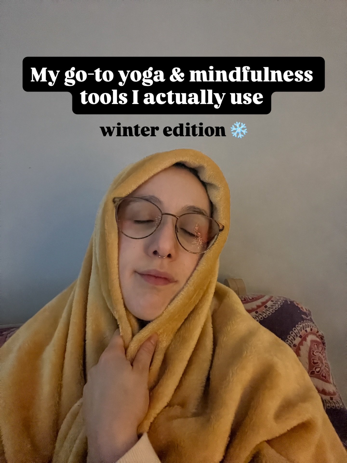These are my go-to yoga &amp; mindfulness tools that make winter a bit easier. 🕯️

Comment WINTER to learn more about my Slow Yoga - Winter Series where we practice these tools together!!

Questions? I got you! Drop them below :*