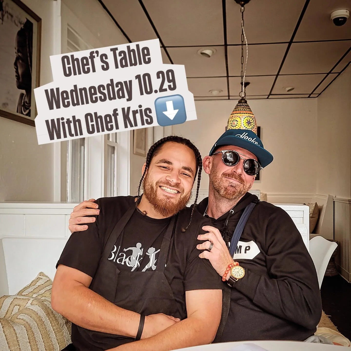 ✨ Bun Believable Awaits ✨

This Wednesday, October 29th at 6PM sharp &mdash; Chef Kris takes over the Chef&rsquo;s Table for a night stacked high with flavor, flair, and a few unexpected stories between the buns. 🍔

Join us for Chef&rsquo;s Table | 