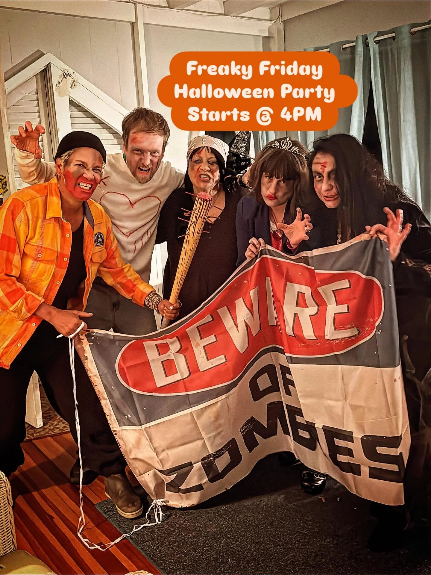🧟&zwj;♀️🎃 HAPPY HALLOWEEN, MORTALS! 🎃🧟&zwj;♂️

The zombies have risen&hellip; and they&rsquo;re CRAWLING straight toward @BlackJoyKitchen for FRIGHTFUL FRIDAY! 💀💅

Join us #friday , October 31st starting at 4PM for a night so good it&rsquo;s to
