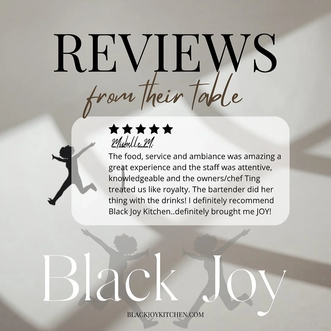 ✨📝 FROM THEIR TABLE: JOYFUL WORDS, FULL HEARTS 

We&rsquo;re continuing our &ldquo;From Their Table Series&rdquo; &mdash; a moment where your words shine and remind us why every ounce of effort is worth it. 💛

💬 &ldquo;The food, service and ambian