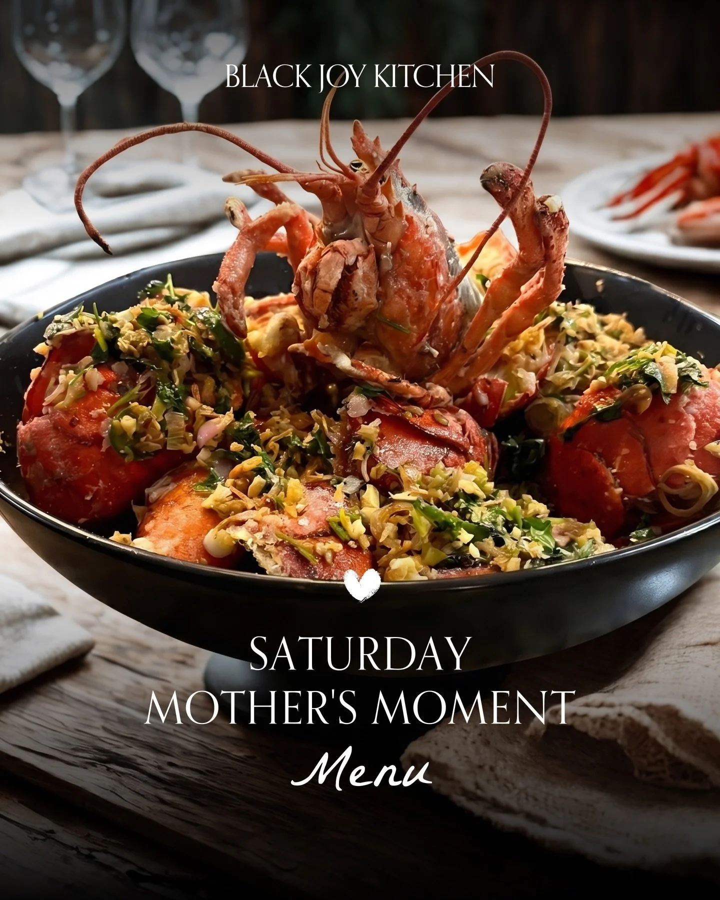 Tomorrow night at Black Joy, we gather around love 💛

We&rsquo;ve prepared a special menu for A Mother&rsquo;s Day Moment, made for celebrating care, connection, and the people who mother us in all the ways love knows how 🥰

A few highlights from t