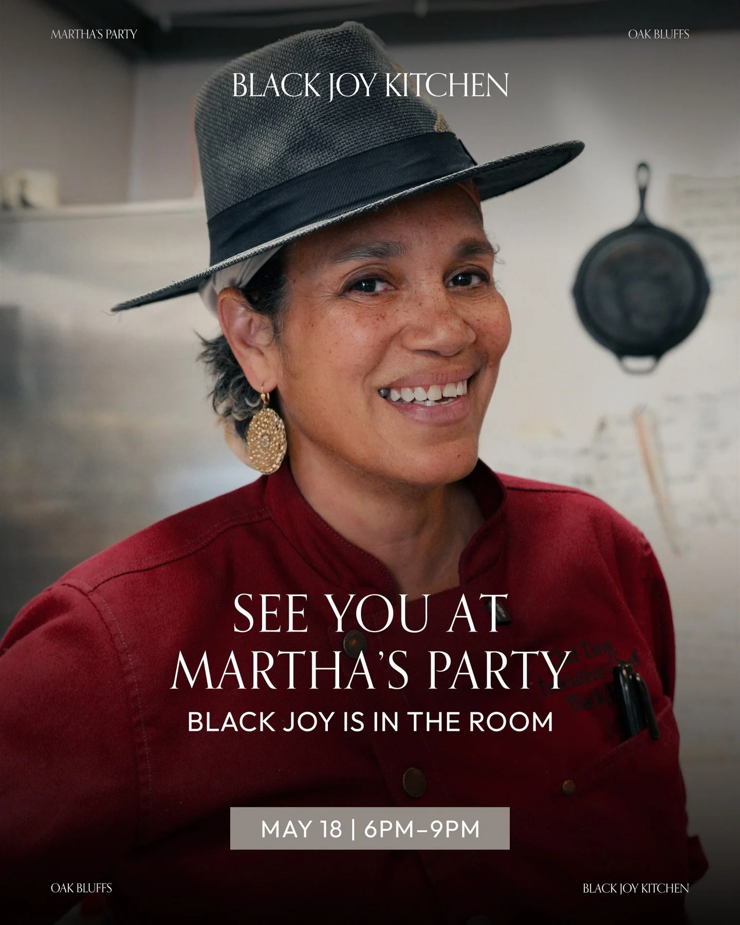 Today&rsquo;s the day 🙌🏿🙌🏾

We&rsquo;re so excited to be part of Martha&rsquo;s Party tonight at Grange Hall in West Tisbury!

From 6PM to 9PM, Black Joy will be there alongside some of Martha&rsquo;s Vineyard&rsquo;s amazing event vendors and cr