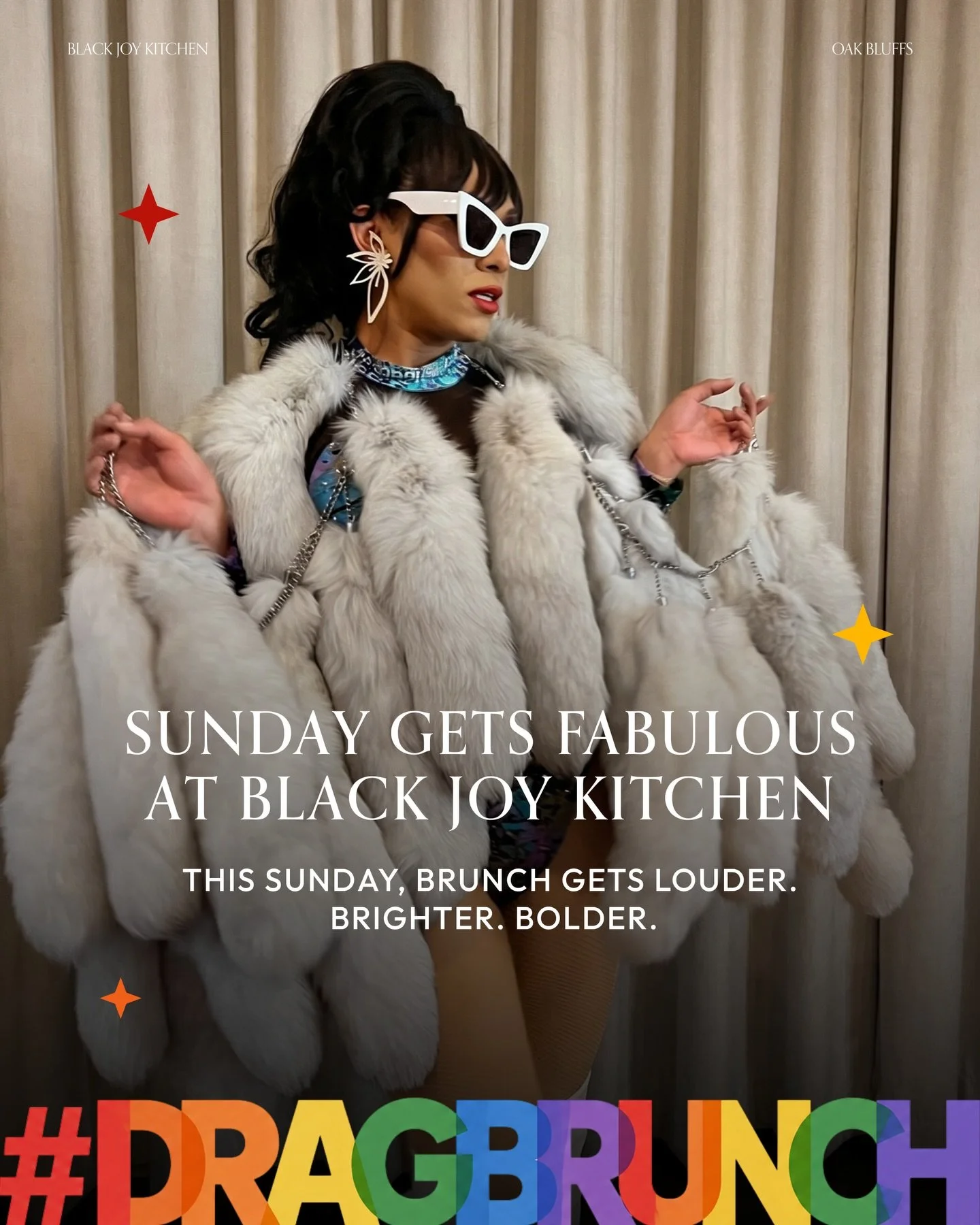 Drag Brunch is coming to Black Joy Kitchen ✨🪭

This Sunday, join us at queer-owned Black Joy Kitchen for Pride, performance, good music, great food, and a joyful gathering made to celebrate. 🏳️&zwj;🌈

Rooted in the food of the Black Diaspora, this