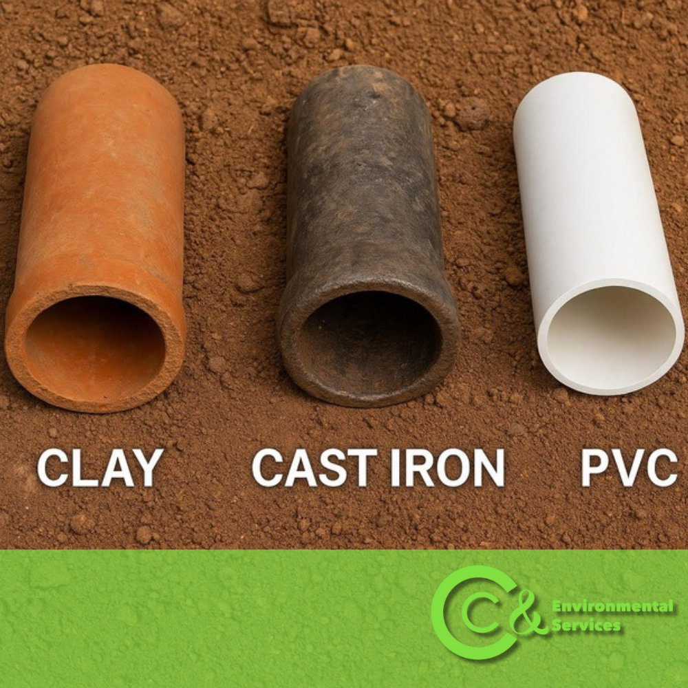 What Kind of Sewer Pipes Are Under Your Yard? (And Why It Matters)