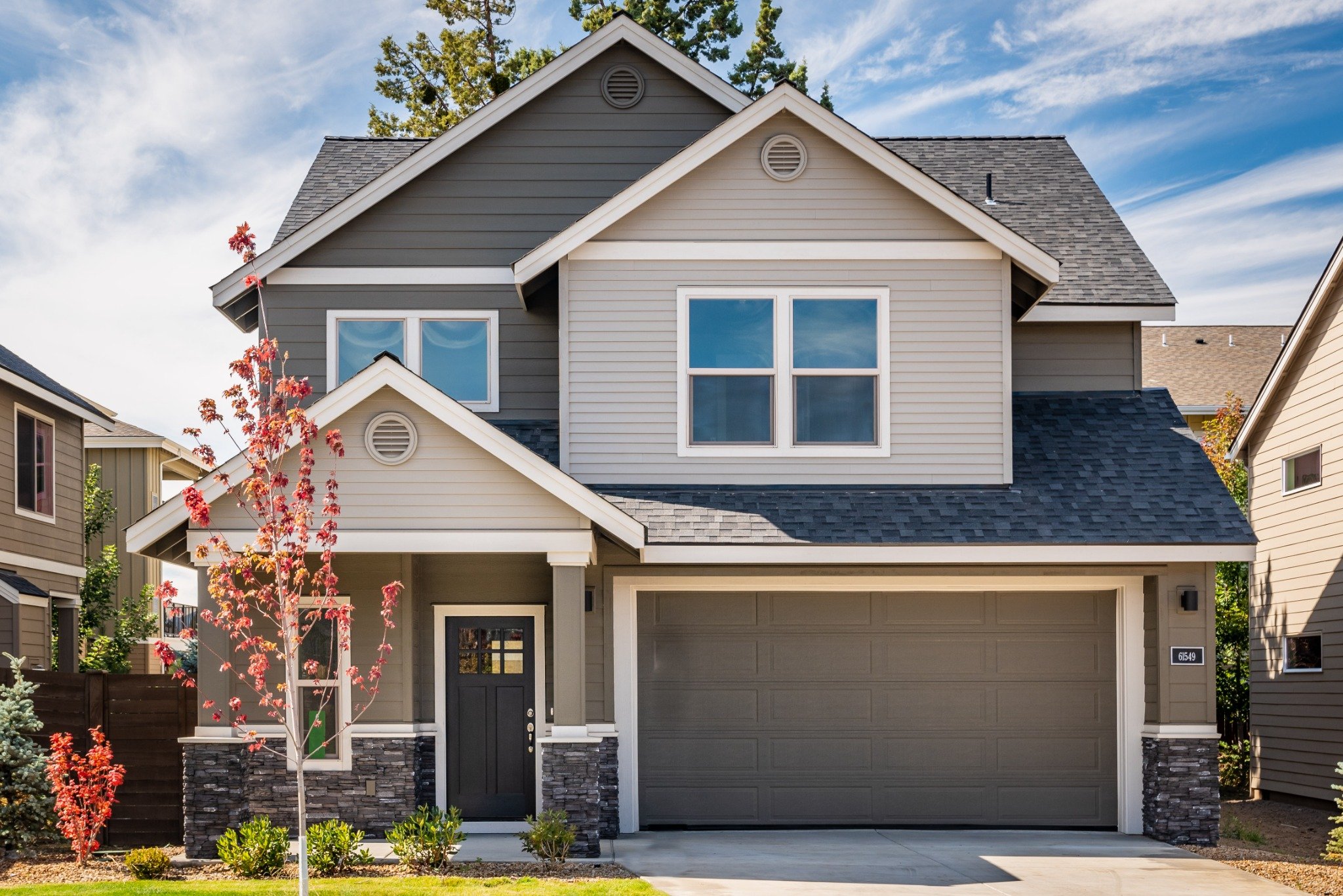 Franklin Brothers home exterior at Stone Creek in Bend, Oregon