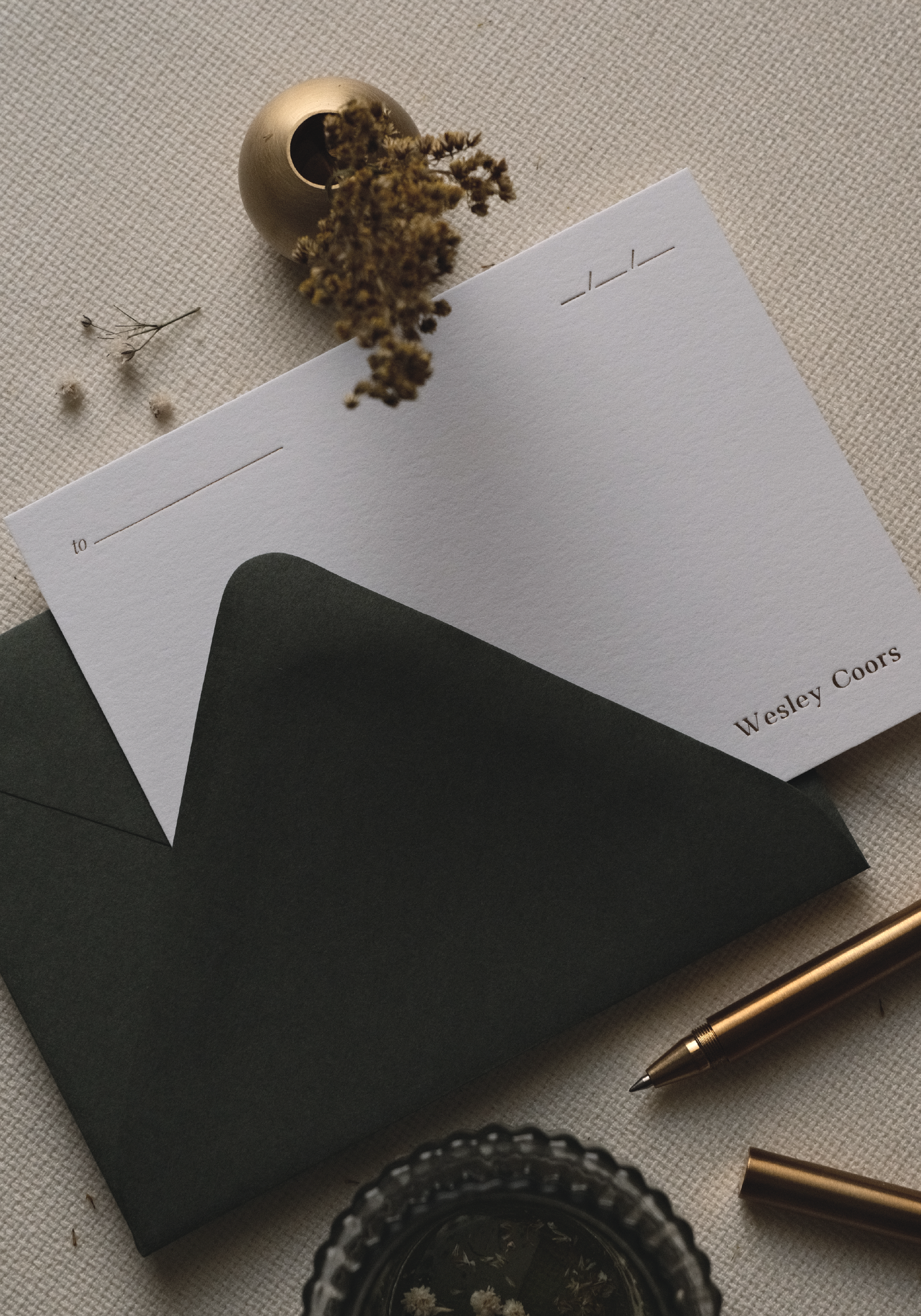Refined Personalized Note Cards