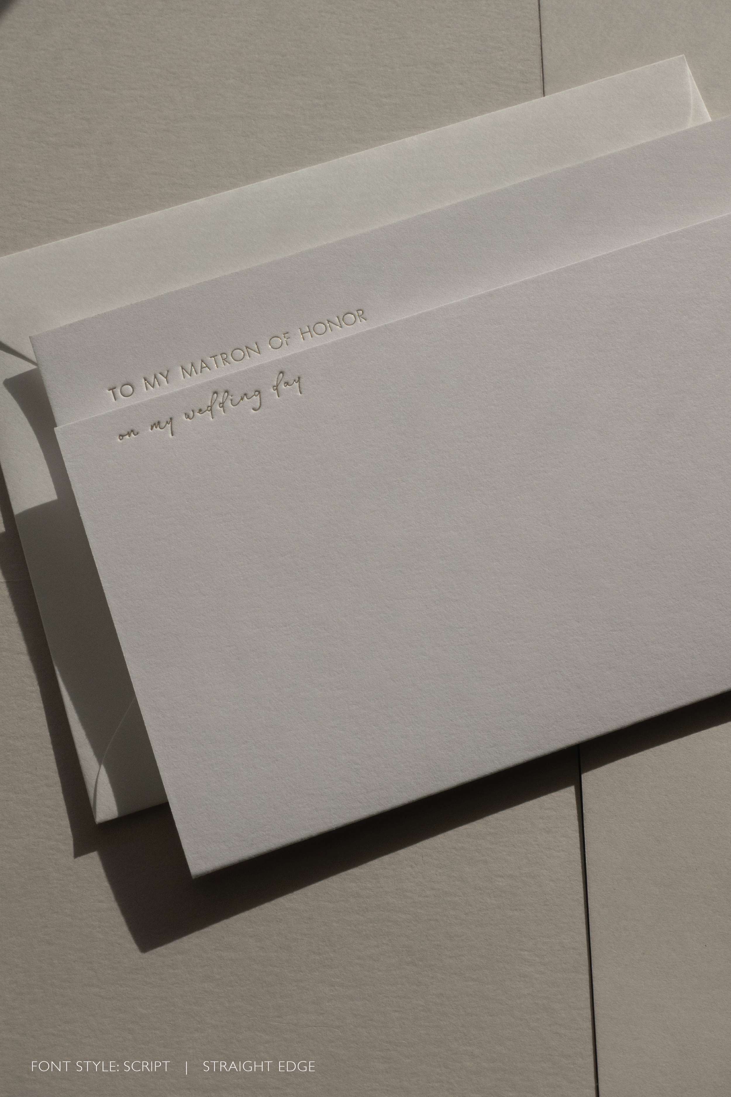 A Letter to My Matron of Honor On My Wedding Day