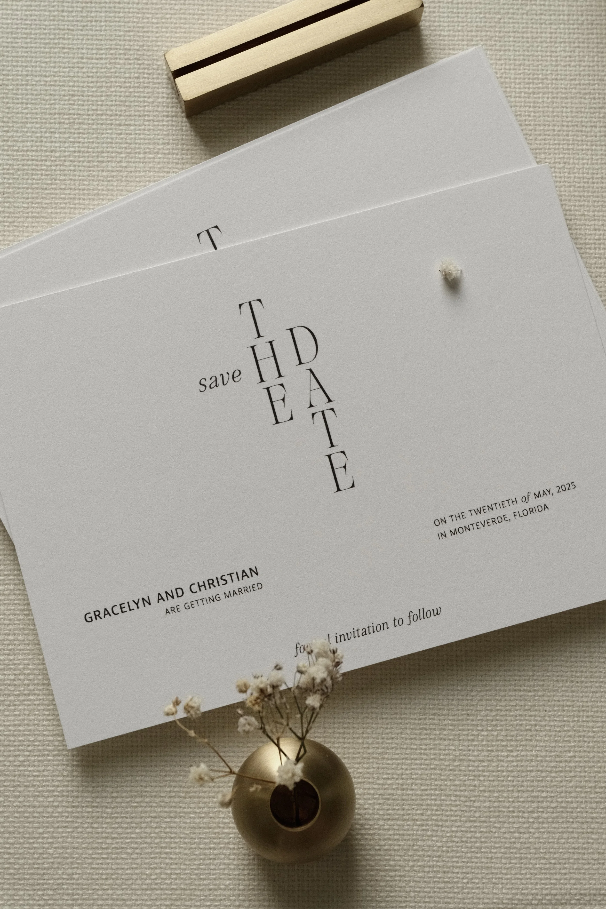 The Loft Save the Date Invitation