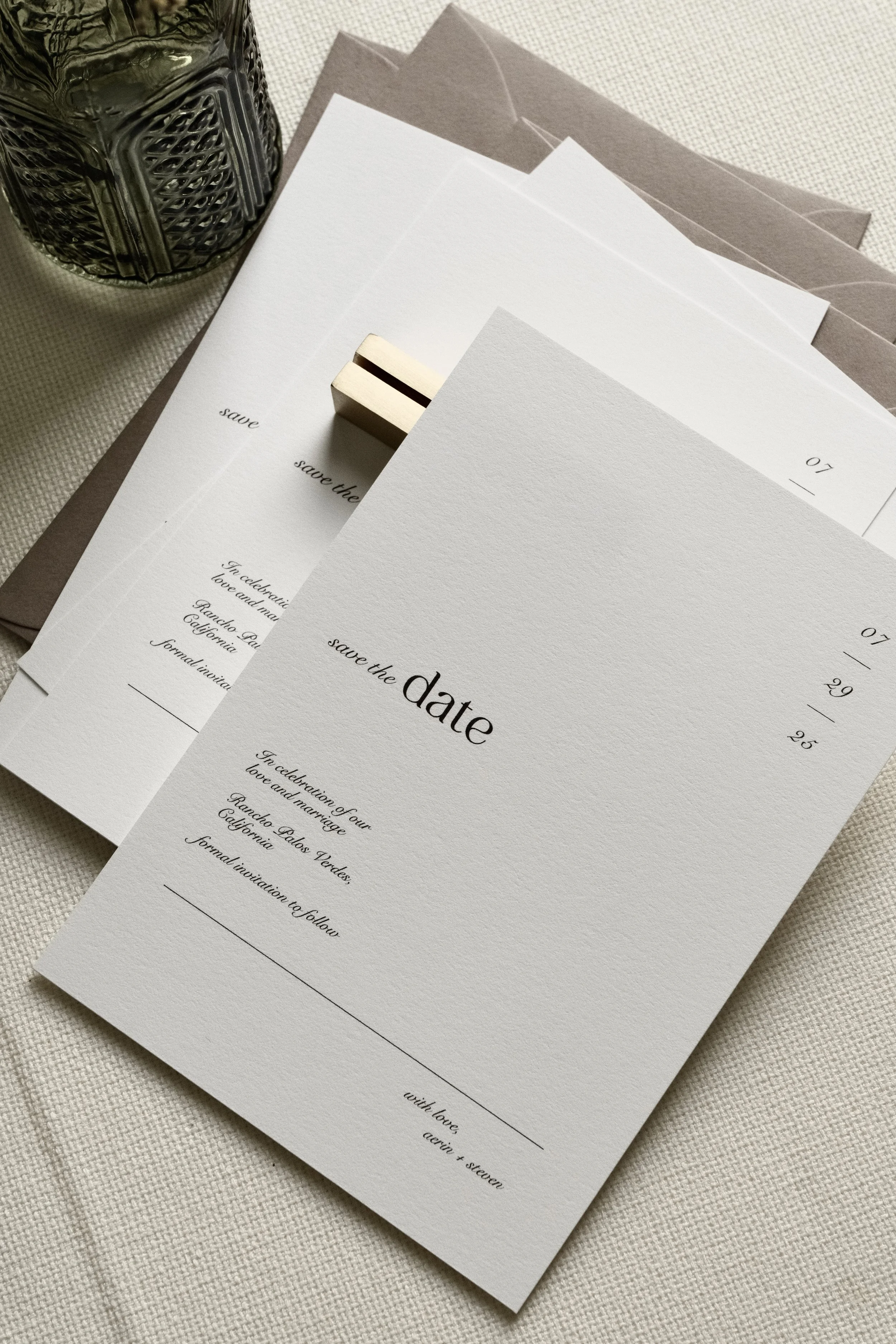 The Imperial Save The Date Invitation