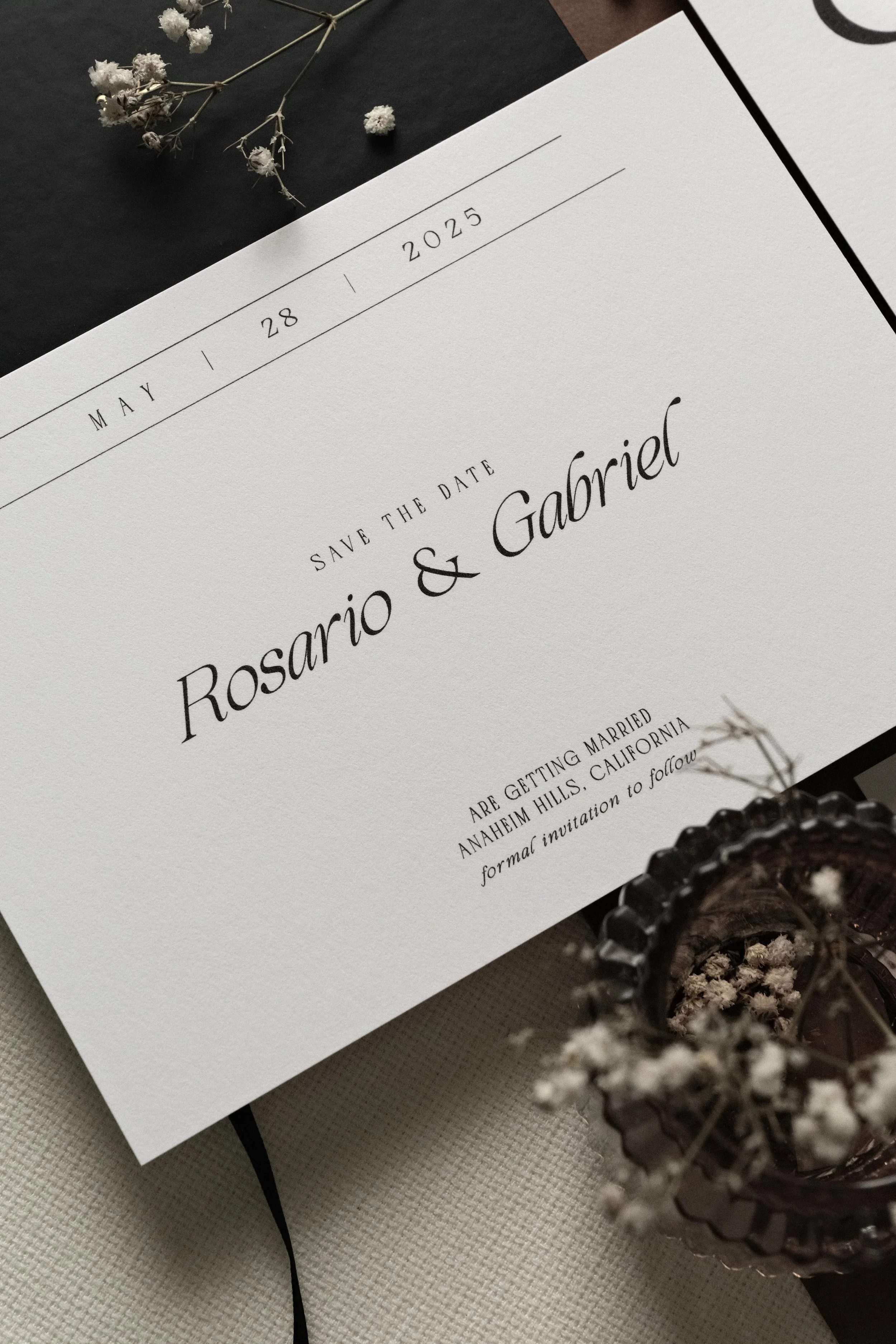 The Executive Save the Date Invitation