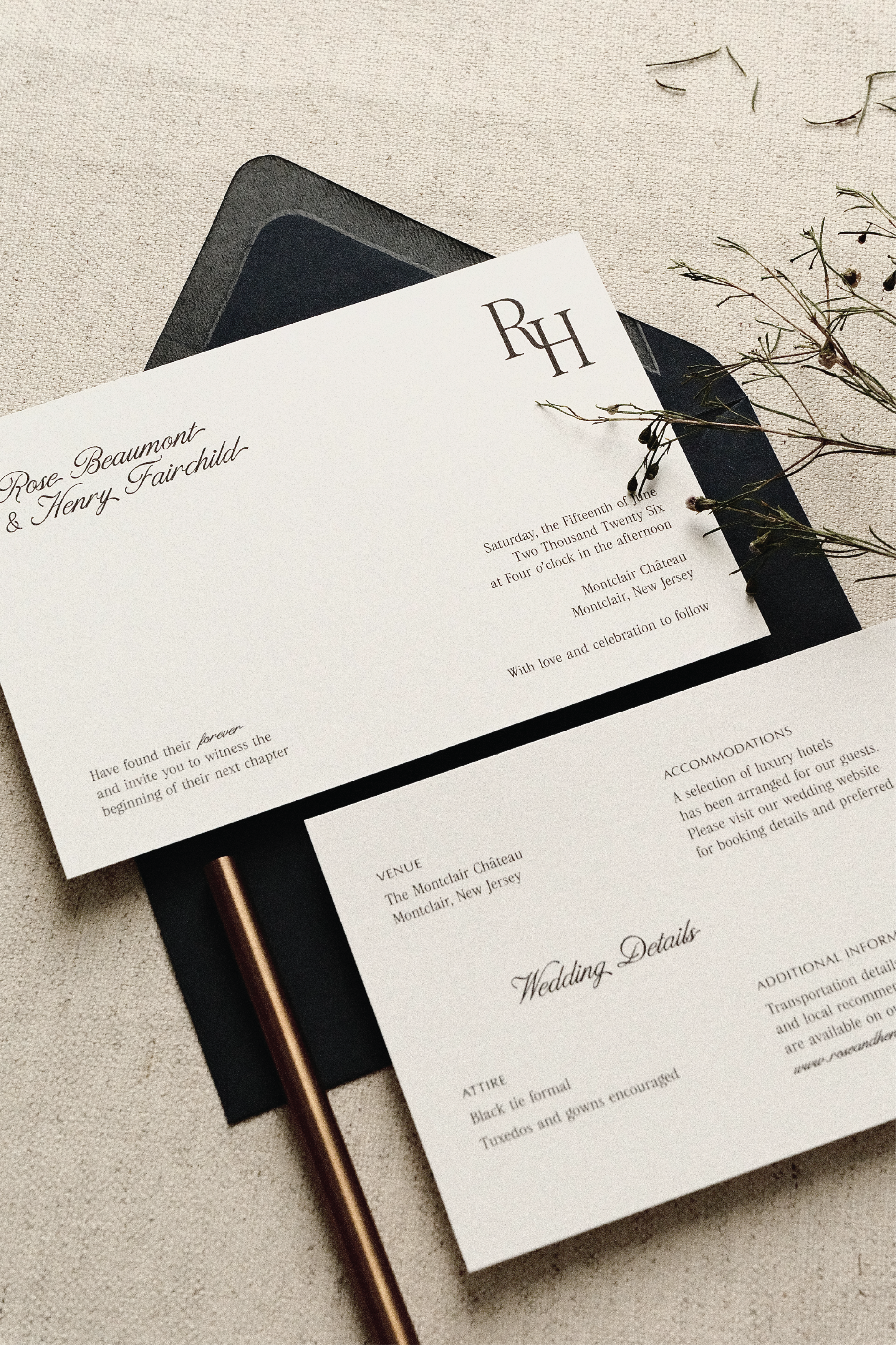 The Beaumont Wedding Invitation 3-Piece Suite.png