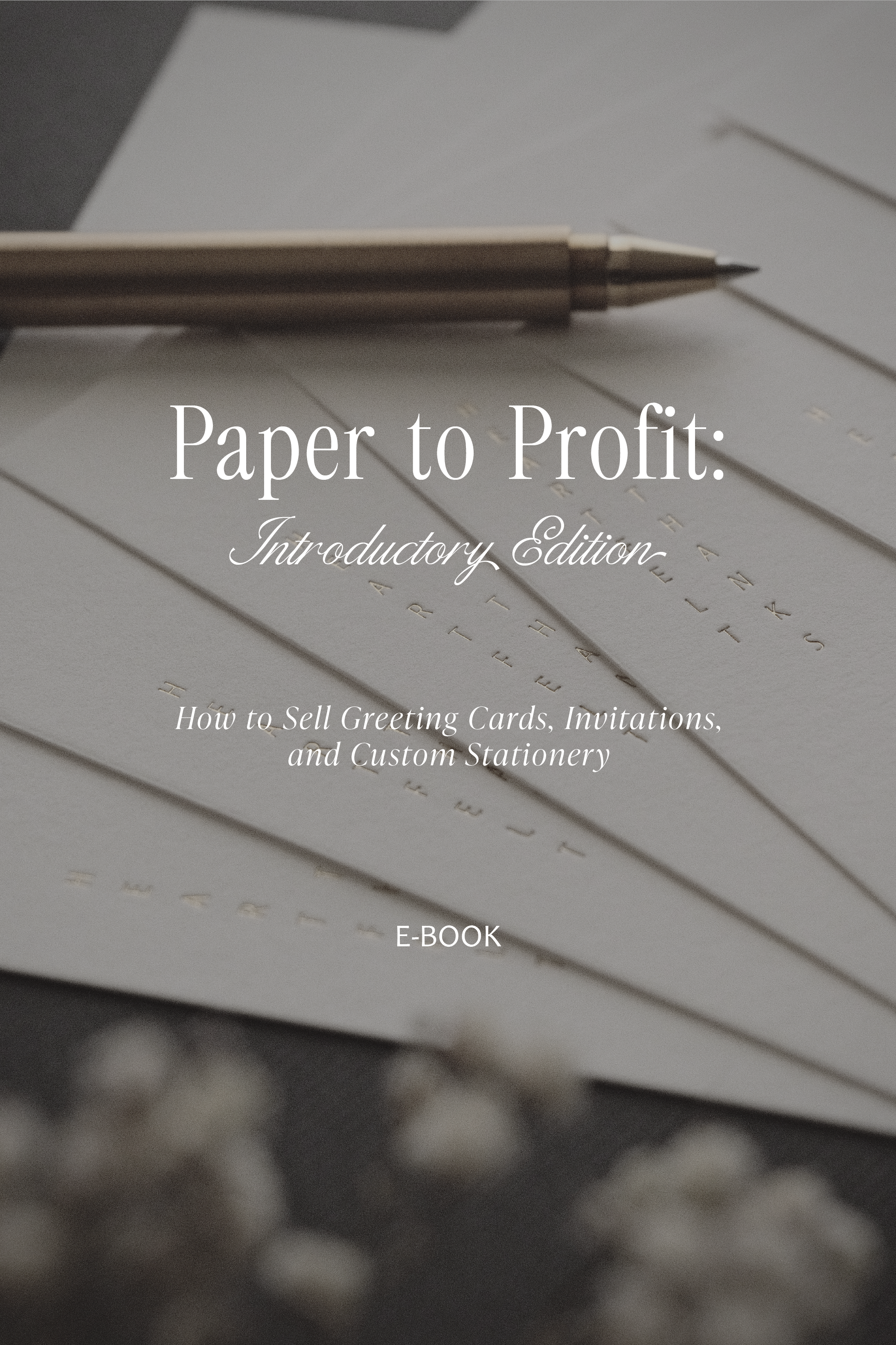 Paper to Profit: Introductory Edition E-Book