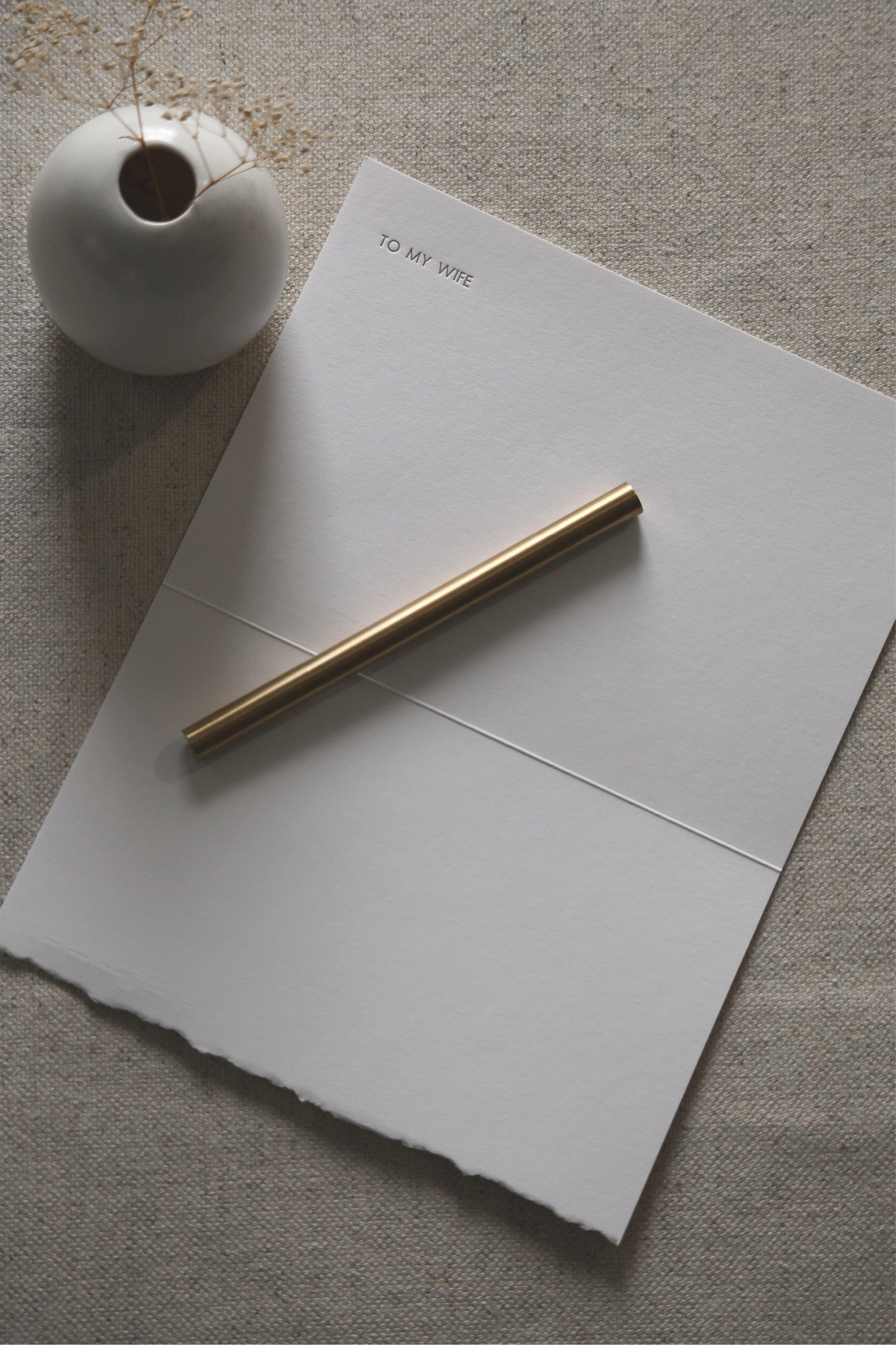 a letter to my wife