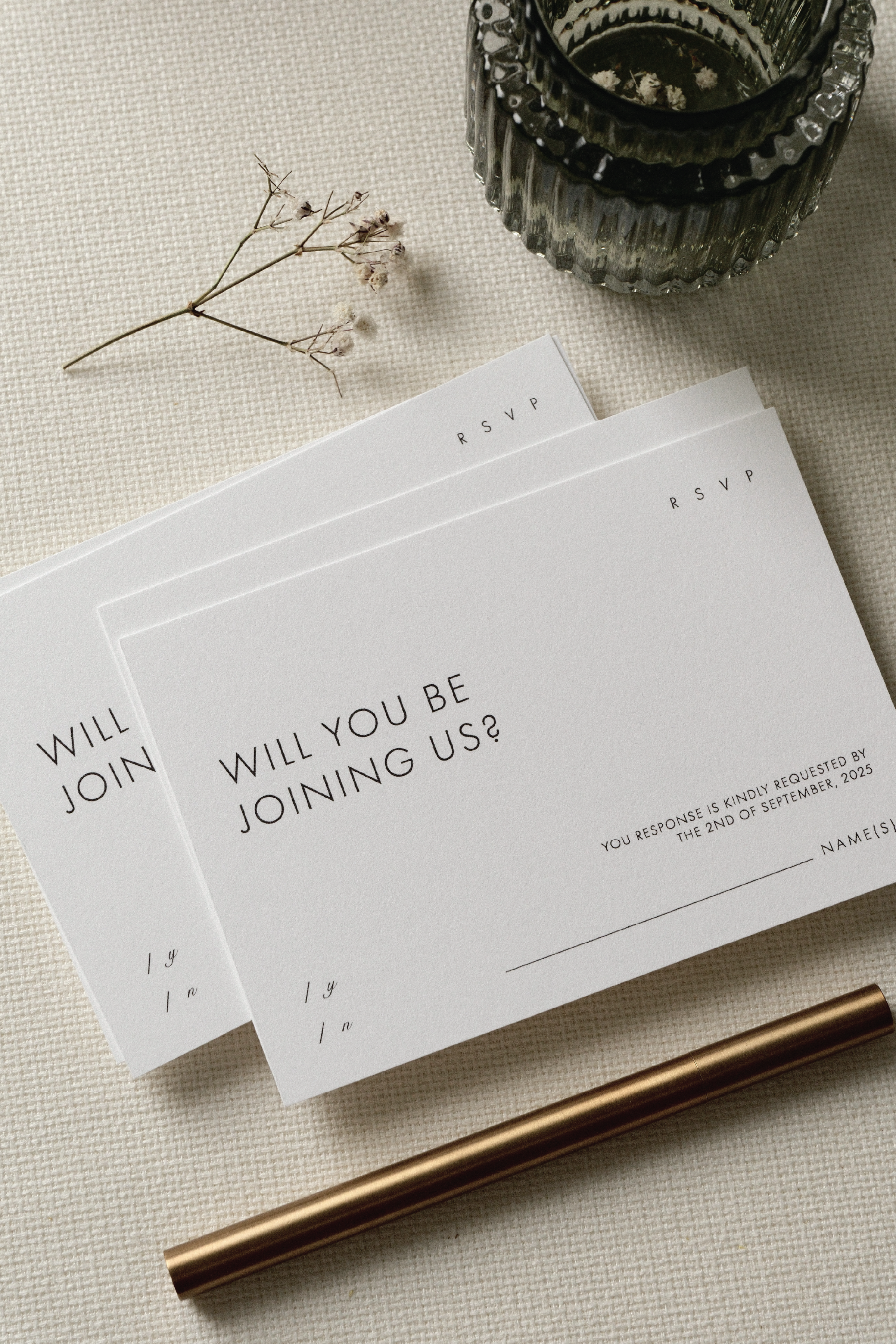 Wedding RSVP Card