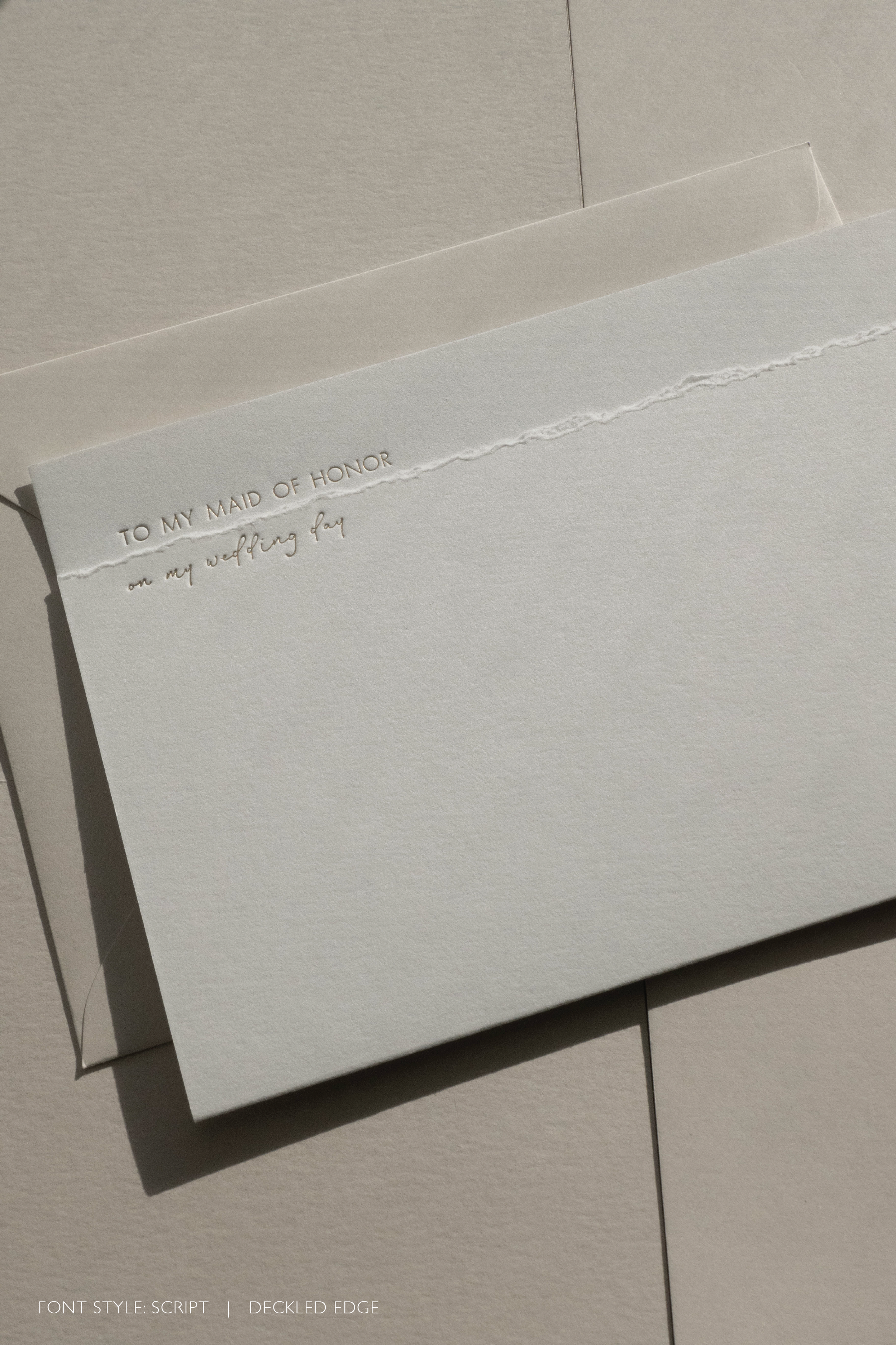 A Letter to My Maid of Honor On My Wedding Day