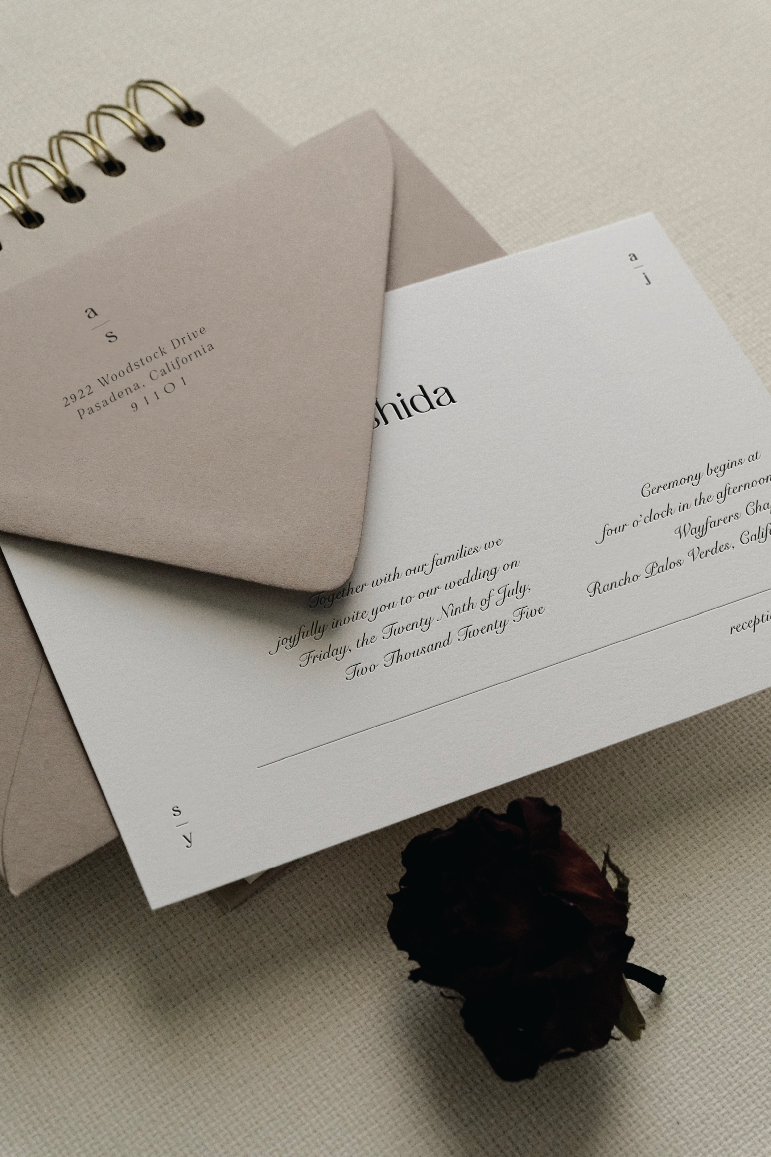 Letterpress Main Wedding invitation with envelope addressing.png