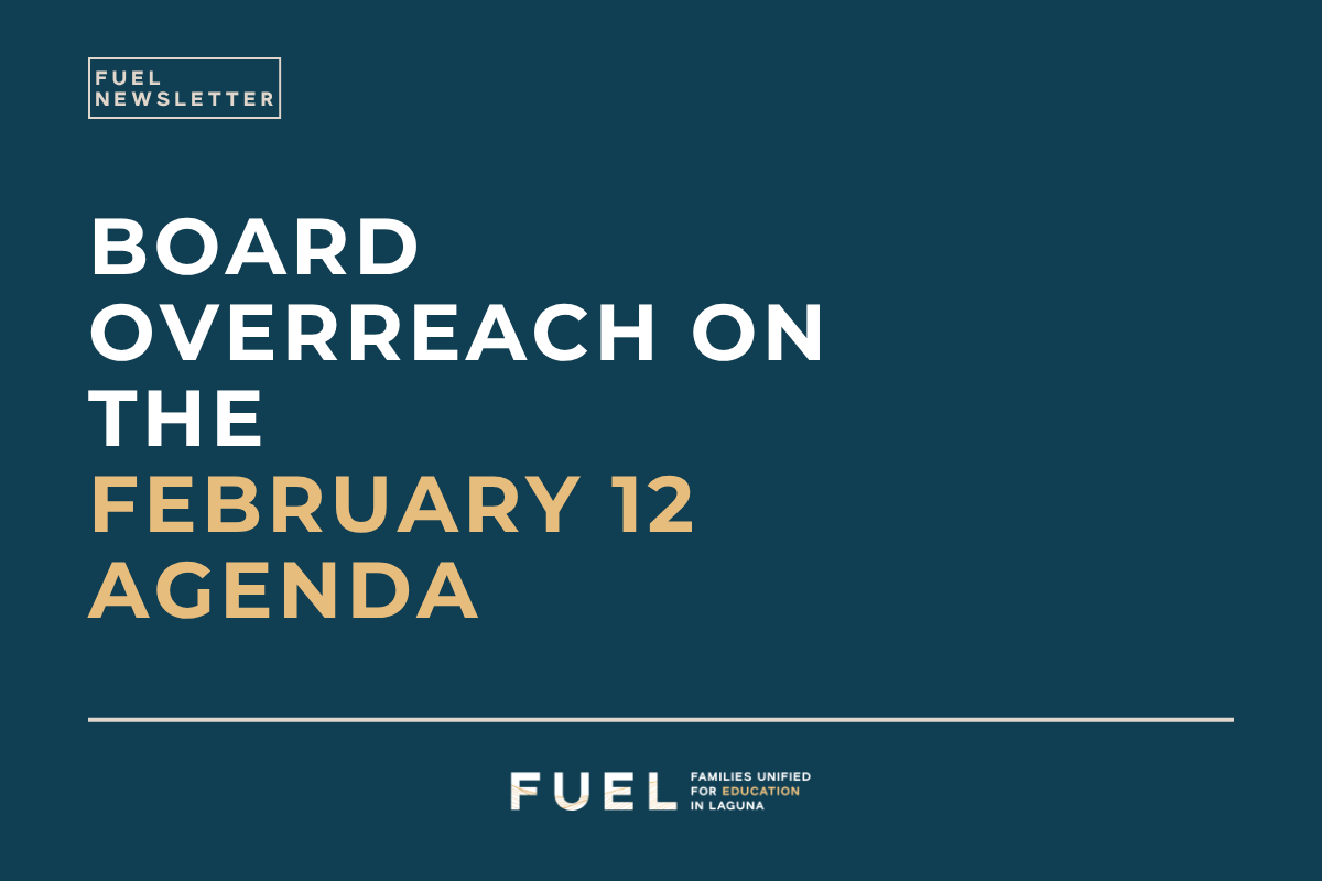 Board Overreach on the february 12 agenda 