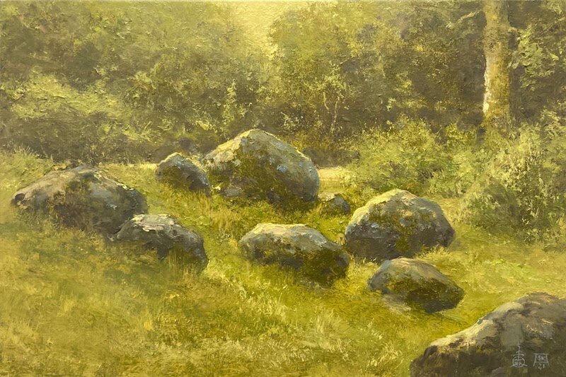 Primavera. Oil on panel. 8” x 12”