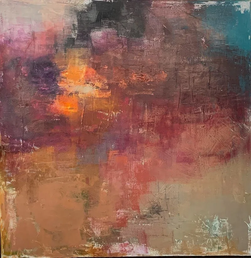 &nbsp;Expectations by Anthony Armstrong. Acrylic on canvas. 48 x 48.