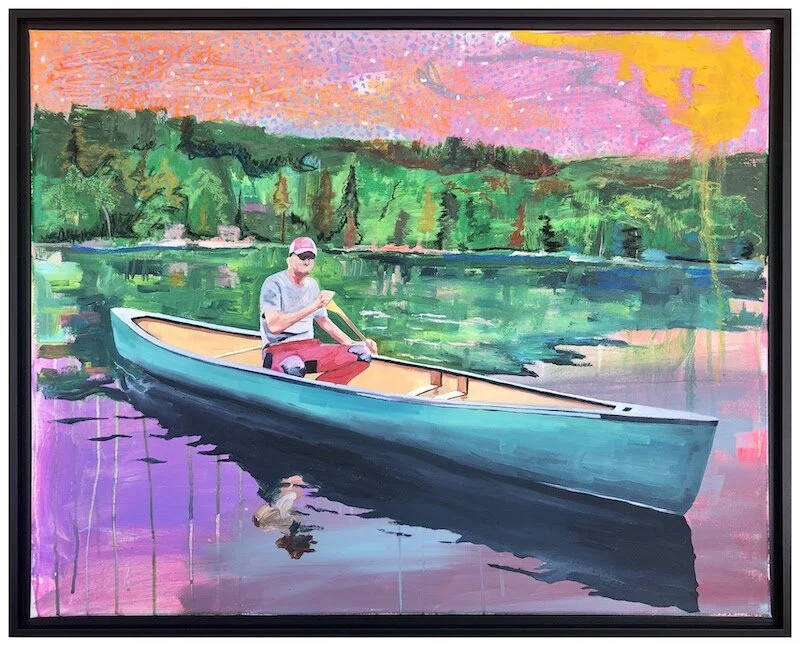 Lost in the World, Pt.1. Oil, acrylic, pastel. 24” x 20”