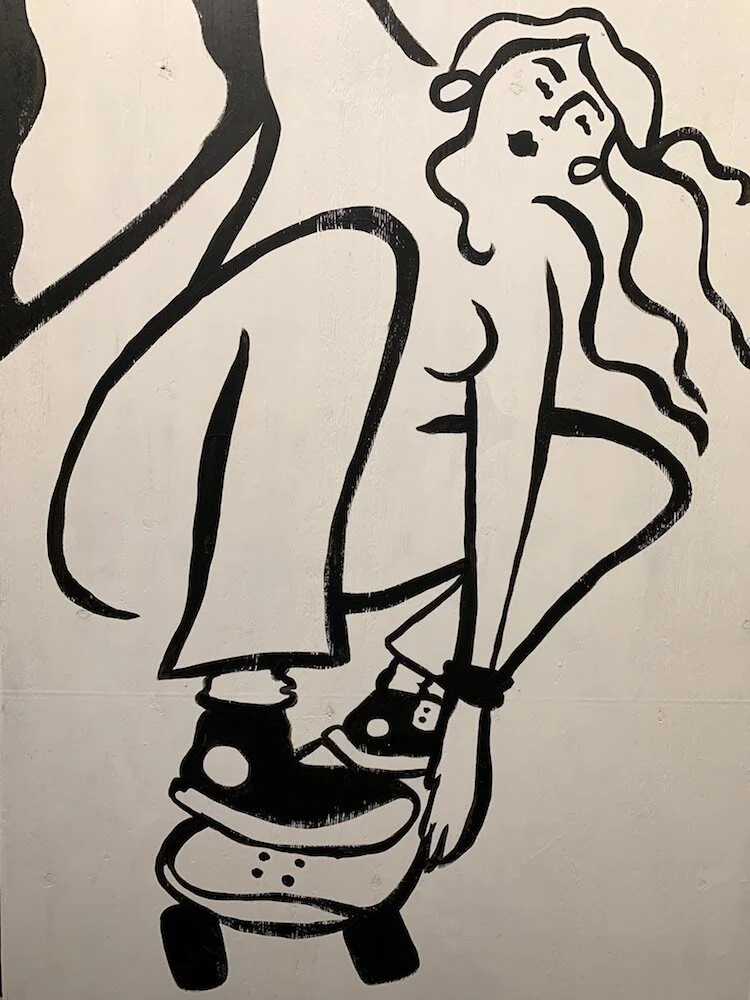 “Skatie” by Katie Krauter, 4’ x 8’&nbsp;