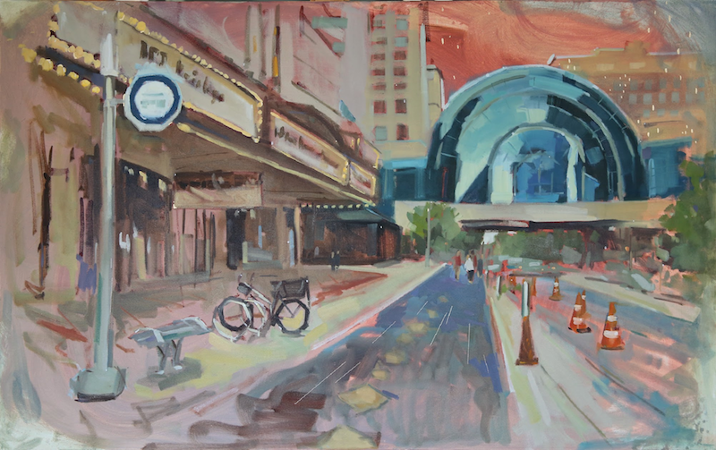 Acting Renewed. Oil on Canvas. 30 x 48”