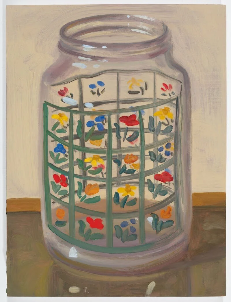Flower Jar. Oil on Panel. 9” x 12”