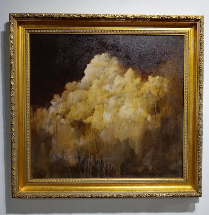 May New Suffering Torment Your Soul by Johnny McKee. Acrylic , Shellac on canvas.