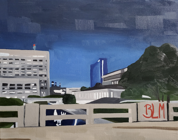 On the Canal (Black Lives Matter), Courtland Blade