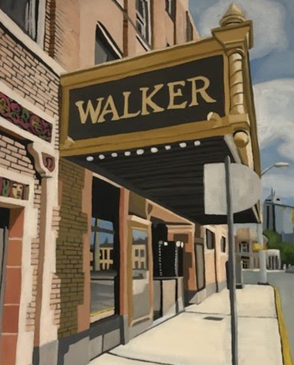 Walker Theatre (Front) by Courtland Blade, from the show Black Spaces and Places