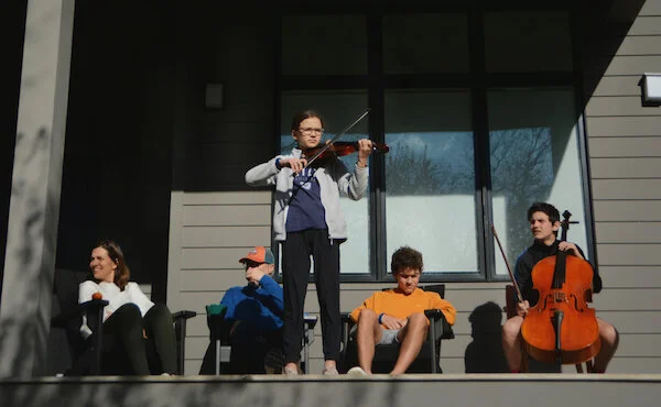 Neighborhoods customizing porching to meet their needs, including porch crawls, progressive porching, and musical porches.