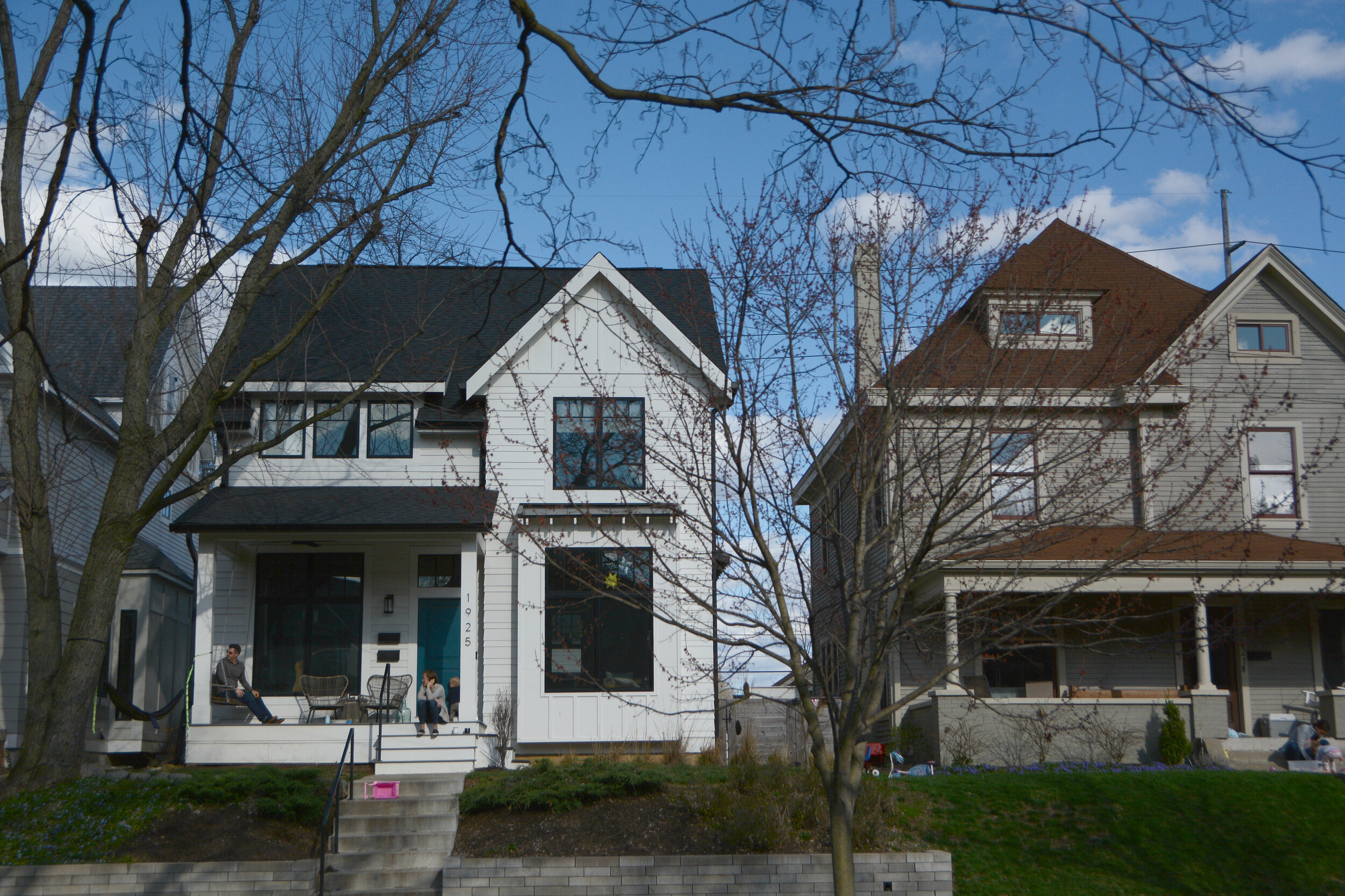 #SocialDistancePorching