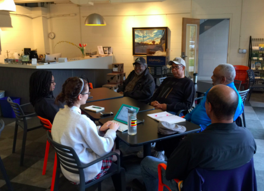 "I bet they've got some stories..."