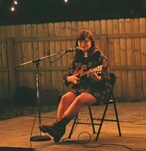 A Girl and Her Ukulele