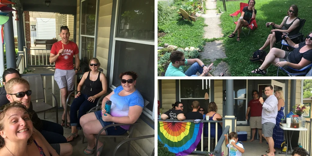 porch parties fountain square weger