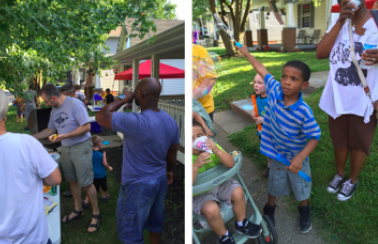 Porching in Brookside Neighborhood