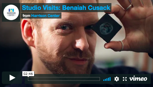 Benaiah Cusack Studio Visit